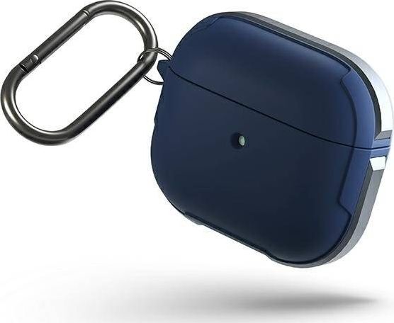 Uniq Etui ochronne Valencia Antimicrobial do Apple AirPods 3 niebieskie