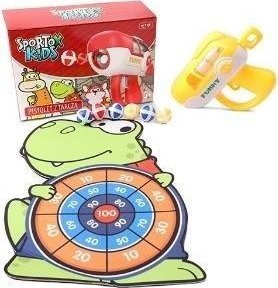 Pistolet z tarczą pistoletem - dinozaur