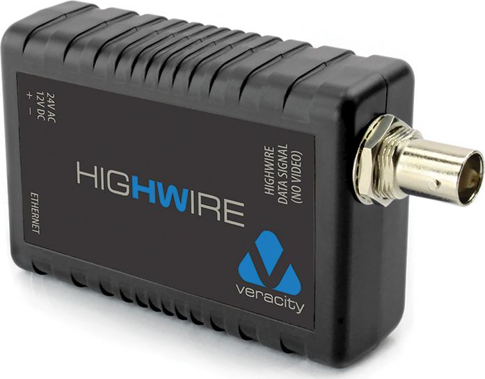 Veracity Highwire Ethernet over coax - VHW-HW