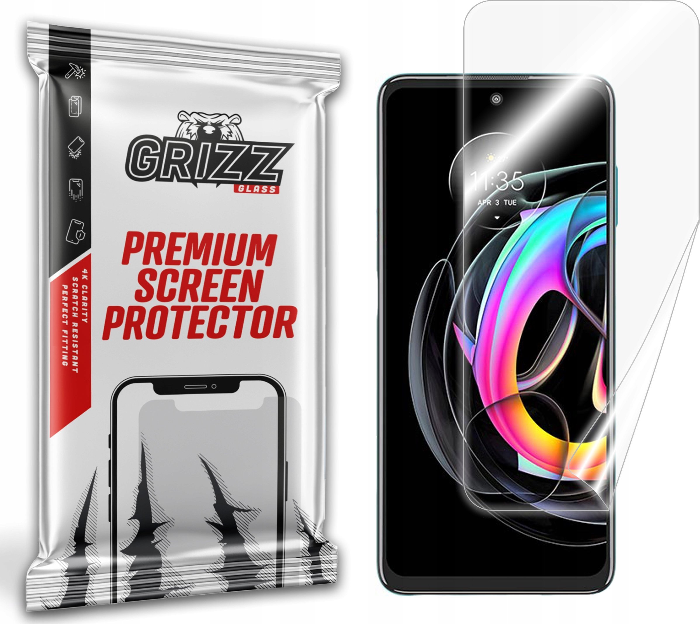 GrizzGlass Folia ceramiczna Grizz CeramicFilm Motorola Edge 20 Lite