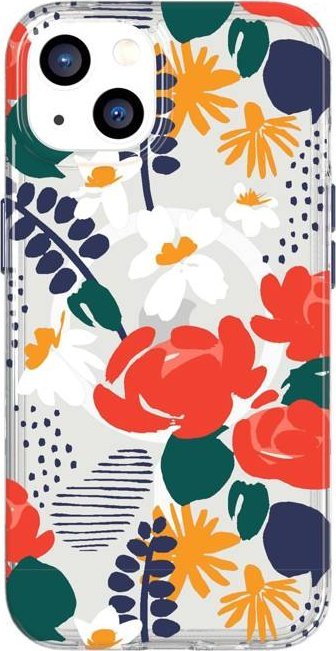 Tech 21 TECH21 ETUI T21-9318 EVO ART MAGSAFE IPHONE 13 MINI RED ROSE