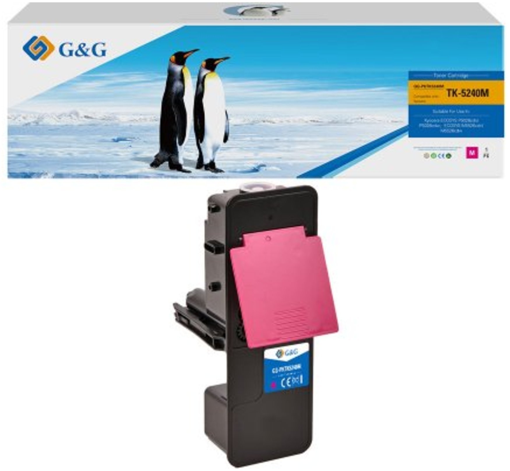 Toner G&G Toner kompatybilny z Kyocera TK-5240M/ 1T02R7BNL0