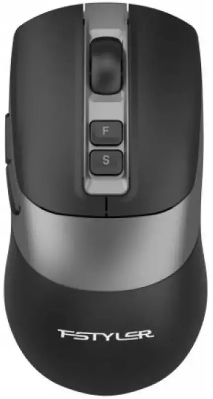 Mysz A4Tech A4tech FB50C Plus FStyler, bezprzewodowa mysz biurowa, BT+2,4GHz, czarny