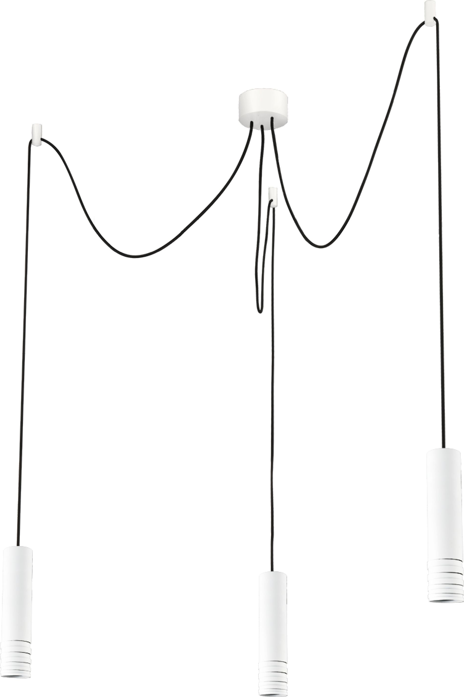 Lampa wisząca Azzardo Locus nowoczesna biały (AZ3403)