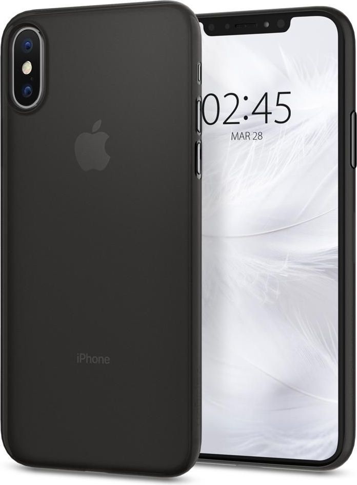Spigen Nakładka Airskin do Apple iPhone X/XS czarna