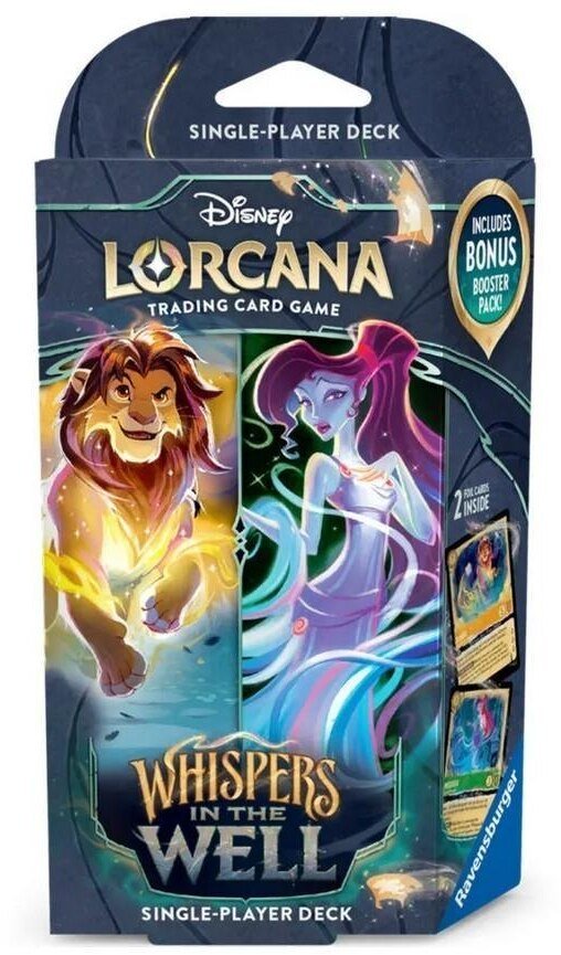 Disney Lorcana (Set10) starter deck set A Amb&Eme