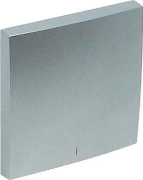 Efapel EFAPEL LOGUS90 KLAWISZ DO ŁĄCZNIKA 2-BIEGUNOWEGO Z SYMBOLEM 01 ALUMINIUM 90608 TAL