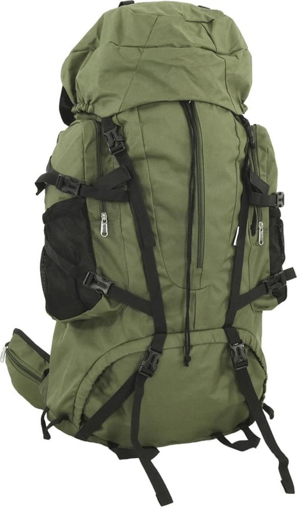 Plecak turystyczny vidaXL vidaXL Plecak turystyczny, wojskowa zieleń, 80 L, tkanina Oxford