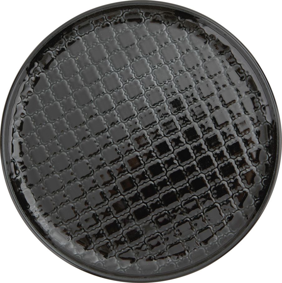 Lubiana Talerz płytki deserowy 20cm Marrakesz czarny