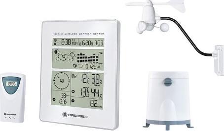 Stacja pogodowa Bresser Stacja meteorologiczna Bresser RC, biała