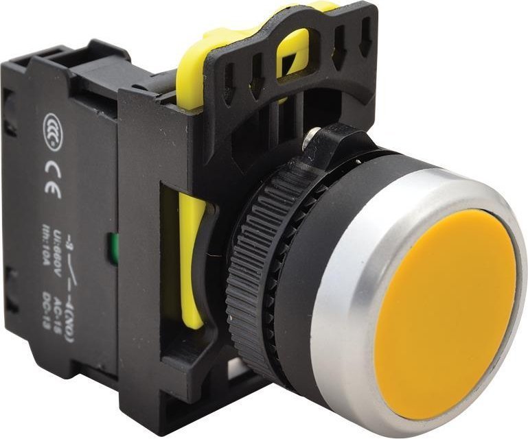 Tracon Electric Przełącznik kryty NYK3-Y żółty