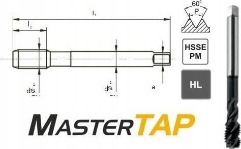 Fanar GWINTOWNIK M20 DIN-376C R45 (6H) HSSE-PM HL MASTERTAP