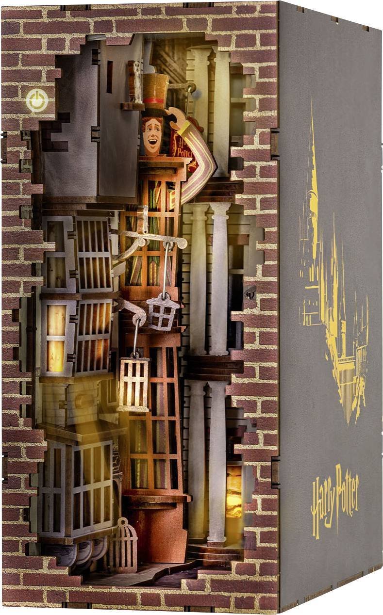 Revell Tiny Adventures Diagon Alley-Harry Potter, Passenger ship model, Assembly kit, 1:24, Any gender, Wood