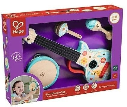 Hape Zestaw muzyczny 4w1 HAPE