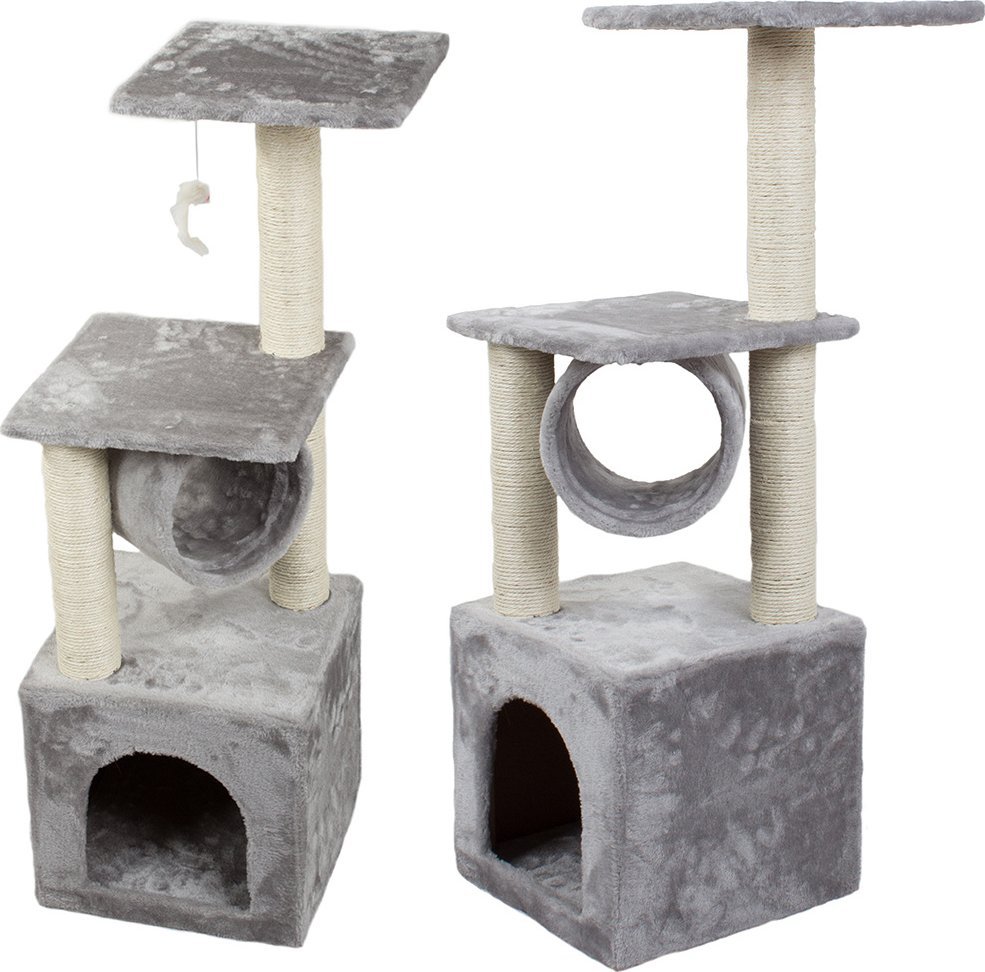 Przyjaciele Drapak dla kota drzewko domek wieża legowisko 92cm Drapak dla kota drzewko domek wieża legowisko 92cm