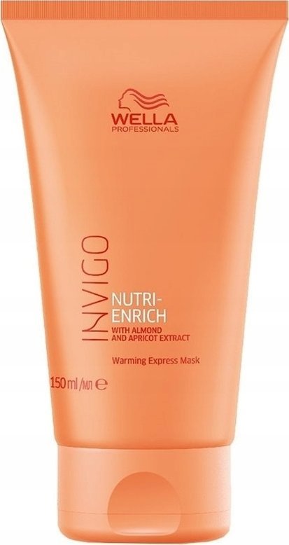Wella Professionals Wella Professionals, Invigo Nutri-Enrich, Almond And Apricot Extract, Hair Treatment Cream Mask, For Shine & Softness, 150 ml For