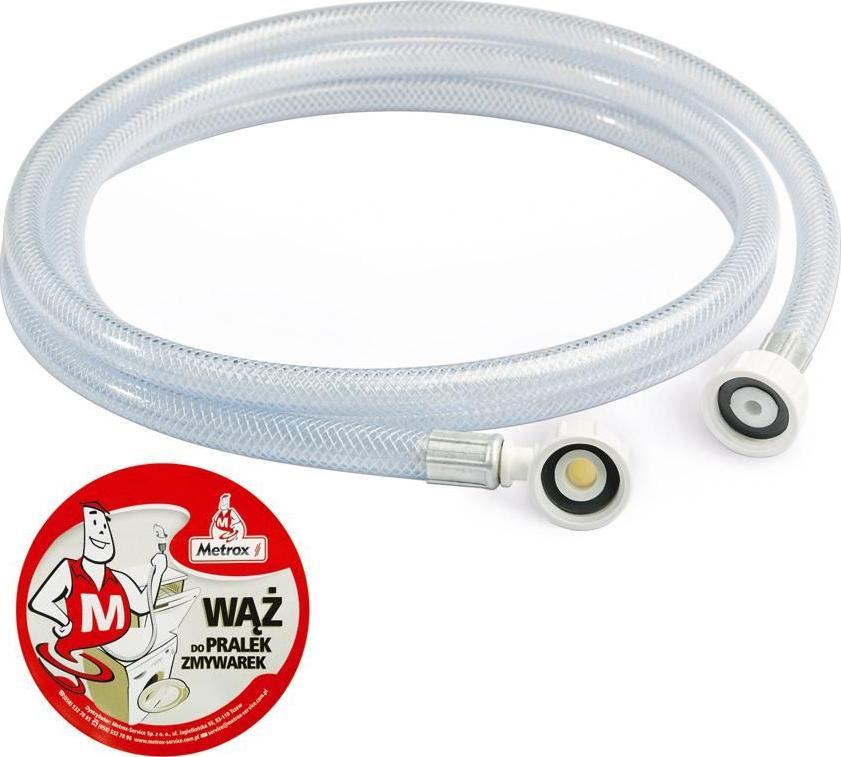 Wąż do pralki i zmywarki Metrox METROX Waz doplywowy pralki automatycznej 3,5m