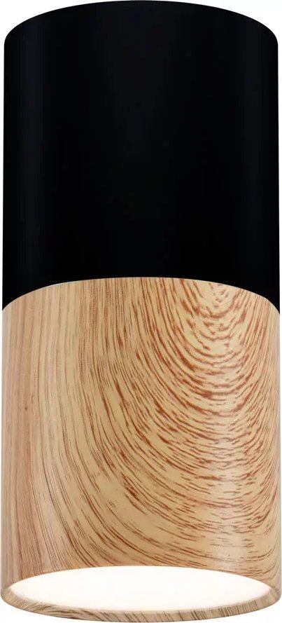 Lampa sufitowa Lumes Czarna lampa tuba do nowoczesnego wnętrza - K072-Rena