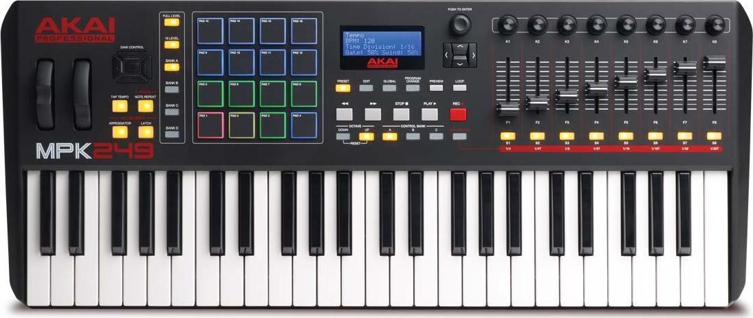Akai AKAI MPK 249 - Klawiatura sterująca USB/MIDI
