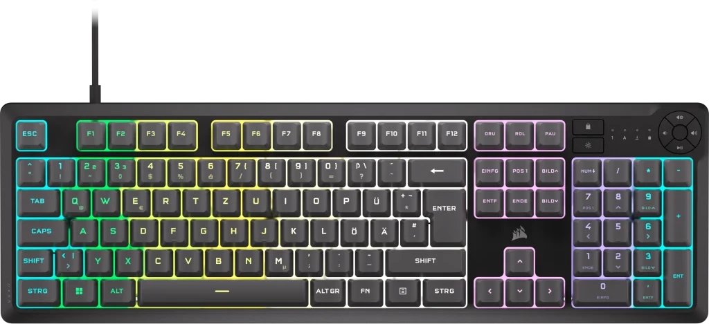 Klawiatura Corsair K55 Core RGB (CH-9226D65-DE)