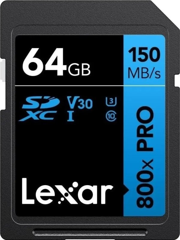Karta Lexar Lexar | Memory Card | Professional 800x PRO | 64 GB | SDXC | Flash memory class UHS-I