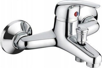 Bateria wannowa Kuchinox Bateria wannowa ścienna chrom Daisy