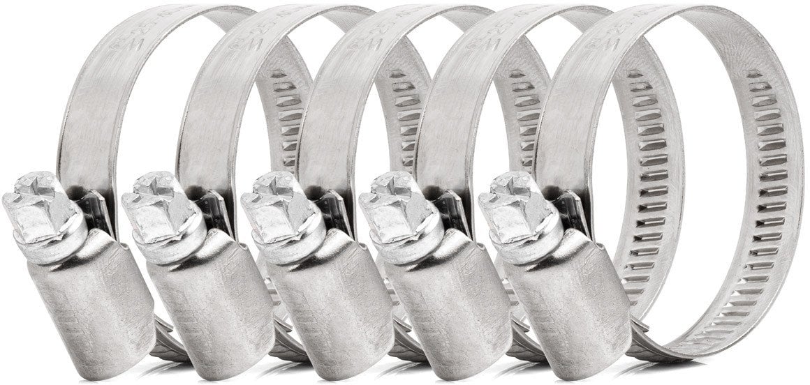 Obejma ślimakowa 5 szt. 25-40mm/9mm w2 amio-04586