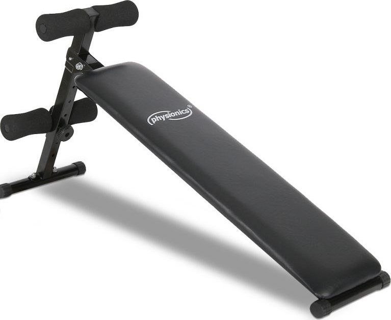 Physionics Ławka treningowa Pochylona, 127 x 32 x 61,5 cm