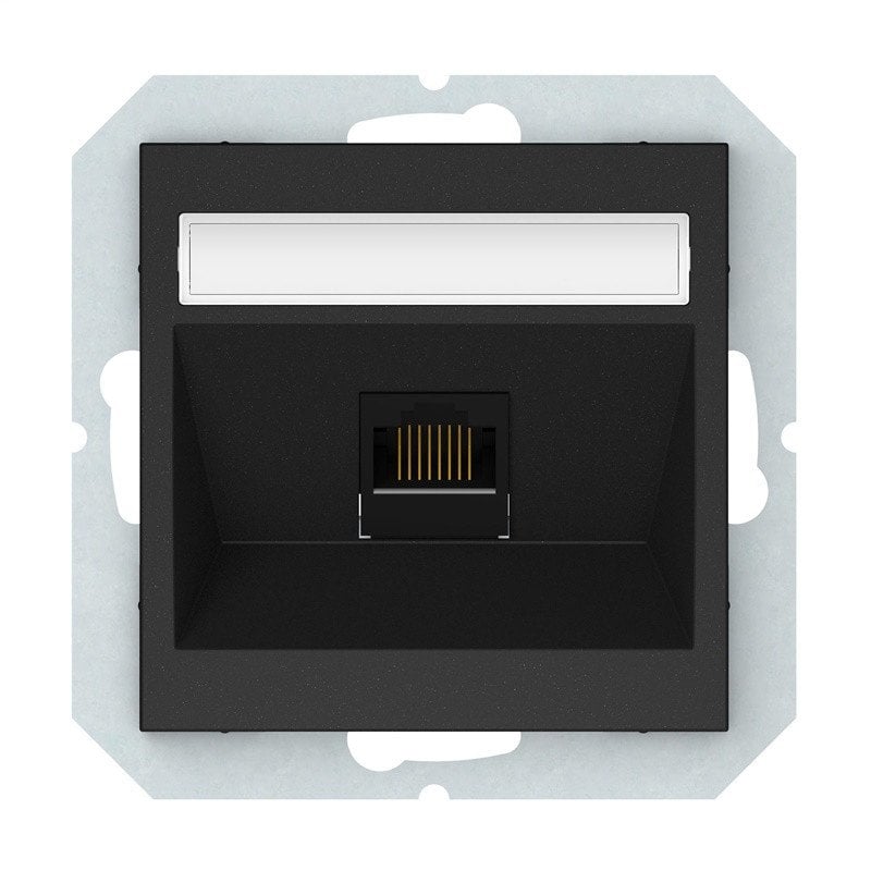 COMP. SOCKET BLACK KLRJ45-16E2-02 QR1000