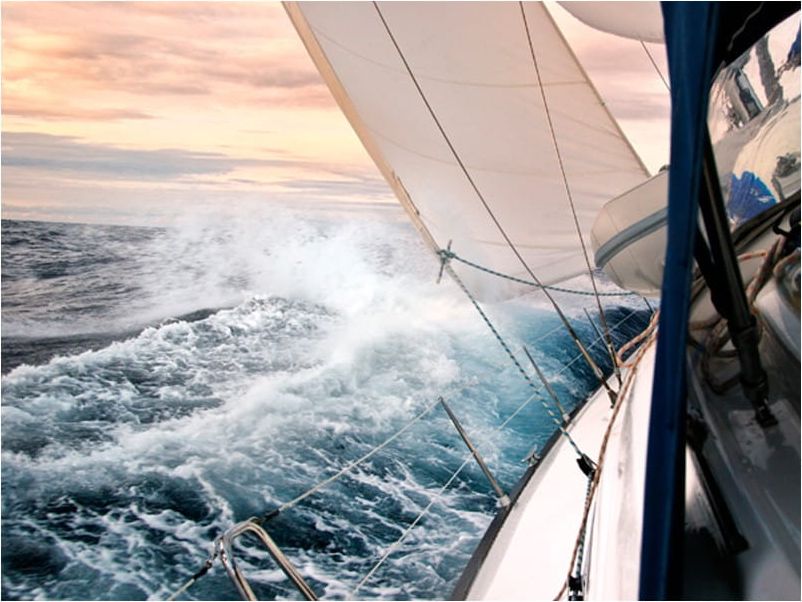 DecoNest Fototapeta - Żeglarstwo - 350X270