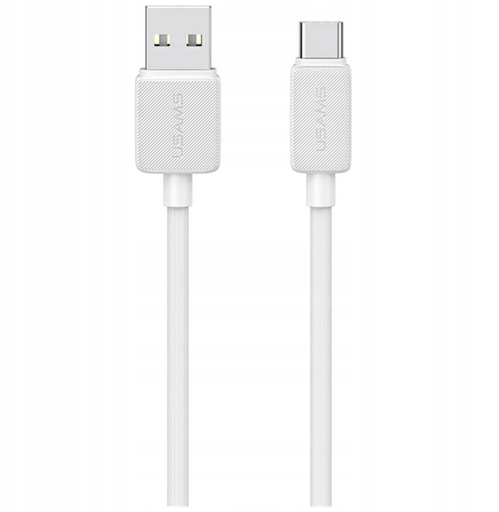 Kabel USAMS KY Series US-SJ693 3A USB-C do USB-A 2m biały