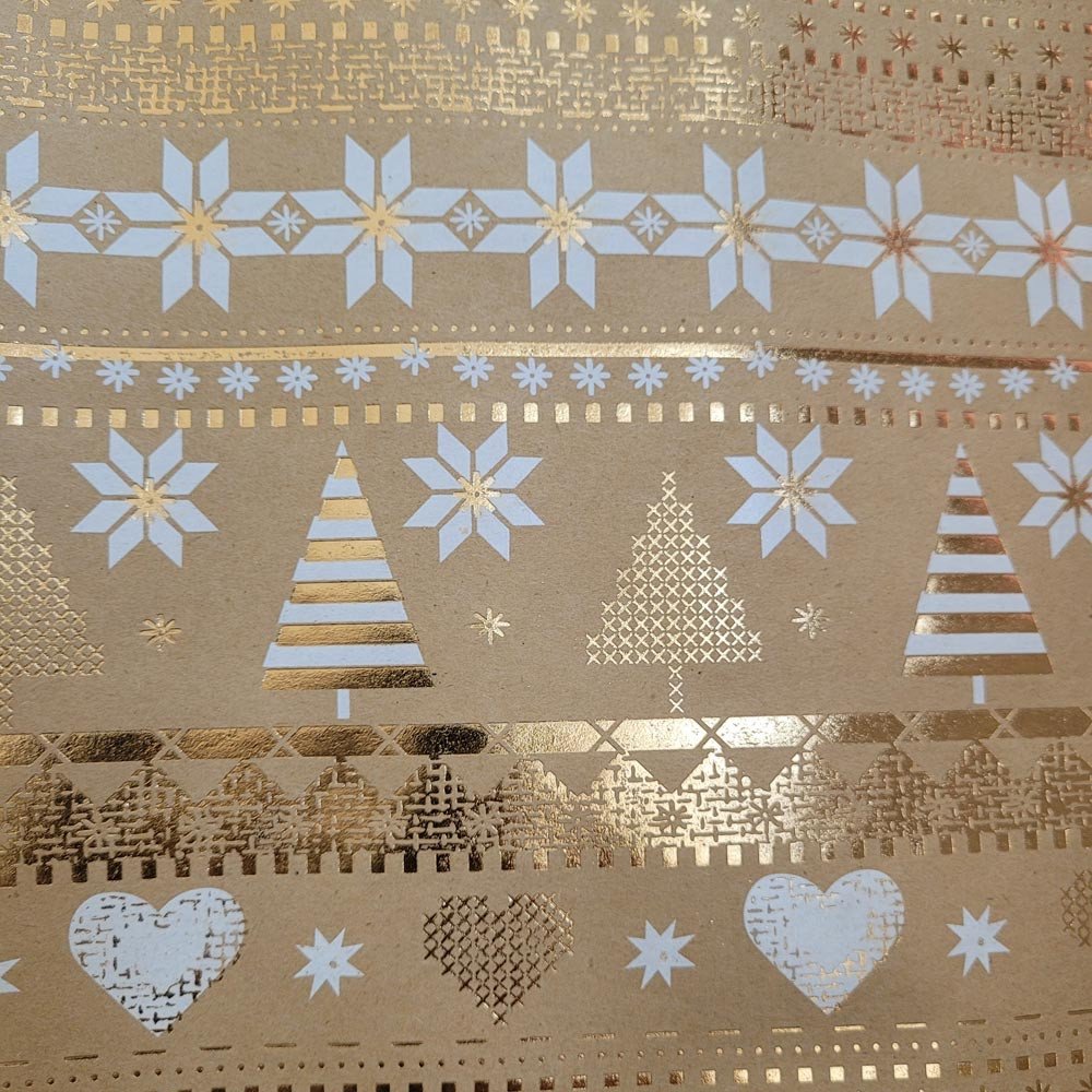 Papier świąteczny do pakowania kolorowy 70cmx1,5m 15m50