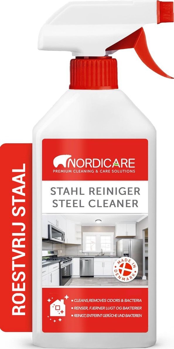 Kellys Nordicare Steel Cleaner Spray 500ml
