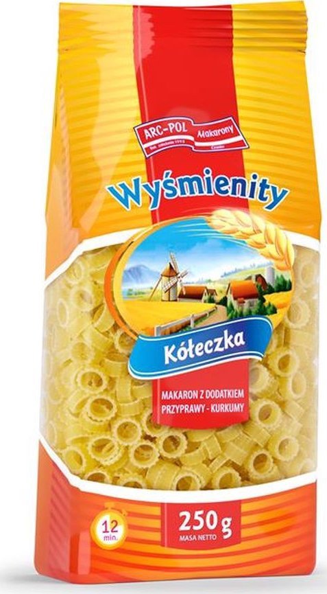 ARC-POL Makaron Popularny kółeczka 250 g
