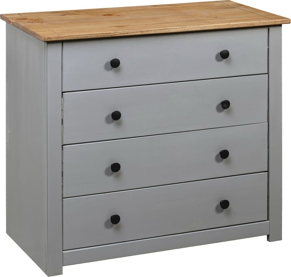 vidaXL Szafka boczna, 80 x 40 x 73 cm, sosna, seria Panama