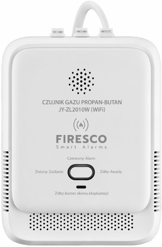 Czujnik gazu LPG Firesco JY-ZL2010W Wifi Tuya