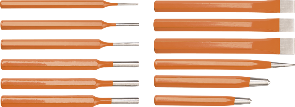 Neo Zestaw wybijaków i przecinaków 12szt. (33-062)