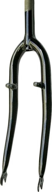 Widelec MTB 26" - 1"x 240 x 100 mm gwintu stal czarny uniwersalny