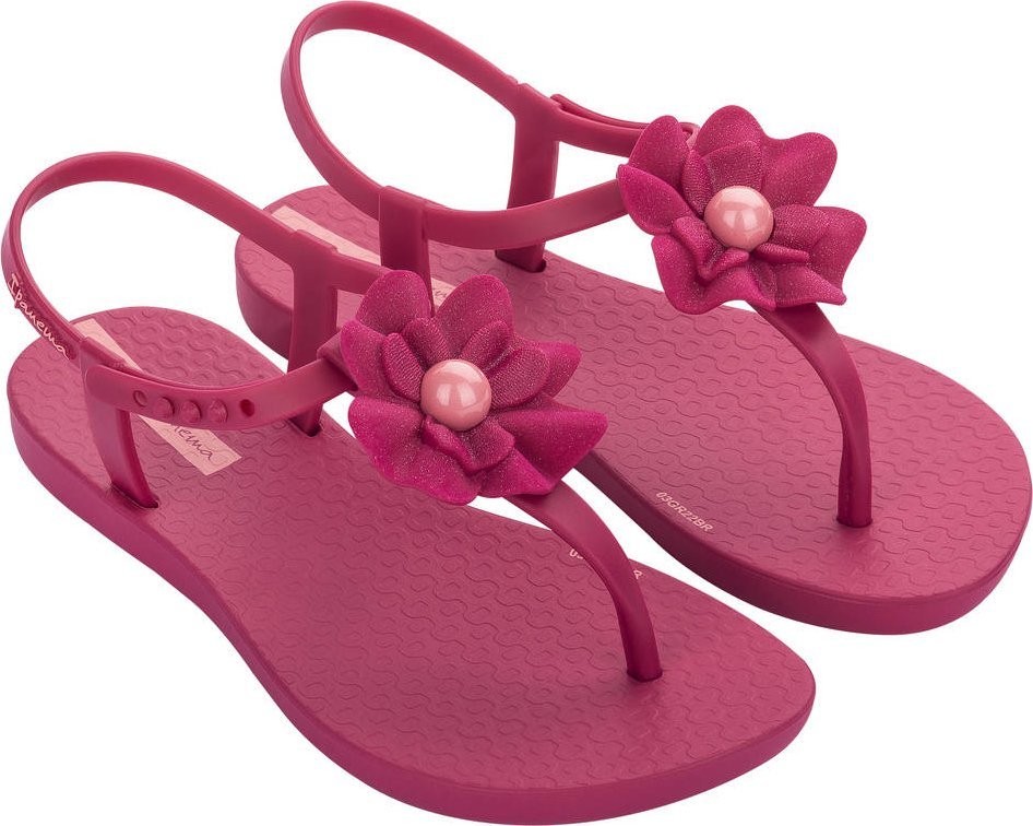 Ipanema Ipanema CLASS FLORA dziecięce sandały 27018-AF383 PINK/DK PINK 35-36