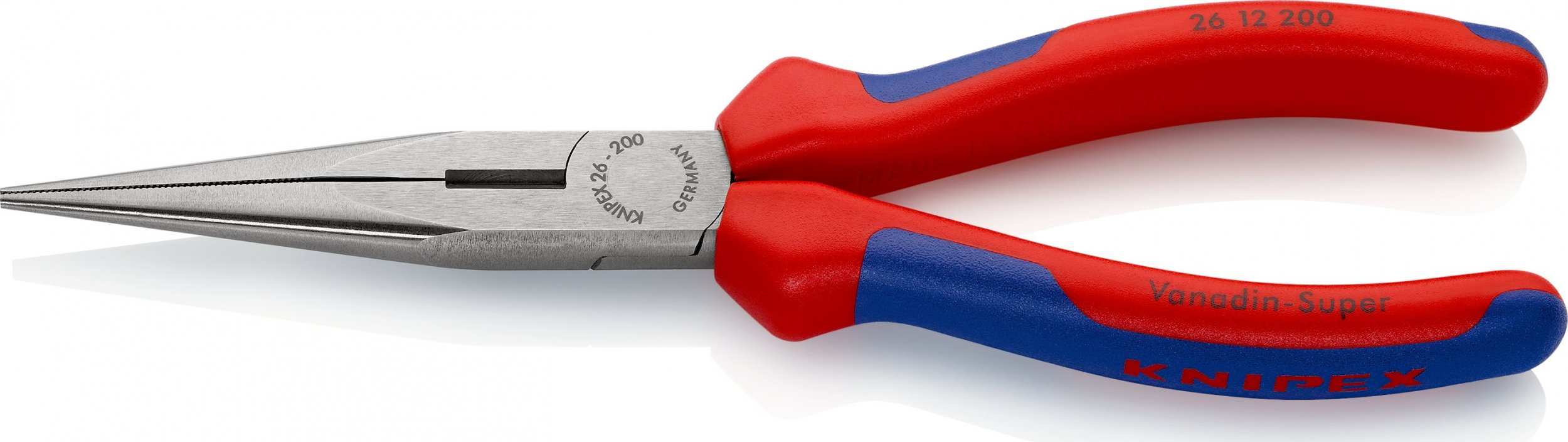 Knipex Szczypce tnące półokrągłe (wydłużone typu „bociani dziób”) - 2612200