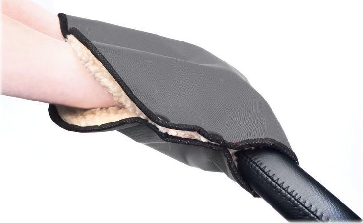 Caretero CARETERO MUFKA SENSILLO DO WÓZKA GRAPHITE