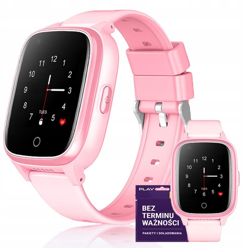 SMARTWATCH ZEGAREK TELEFON DLA DZIECI ROZMOWY SMS POLSKIE MENU GPS