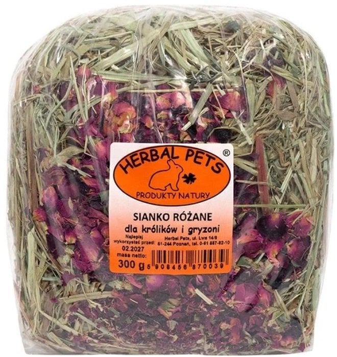 Herbal Pets Sianko dla Gryzoni Różane 300g