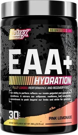 Nutrex - EAA + Hydration, Pink Lemonade, Proszek 390g