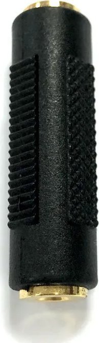 Aigostar Złącze audio/video 3.5 żeńskie na 3.5 męskie czarne Złącze audio/video 3.5 żeńskie na 3.5 męskie czarne