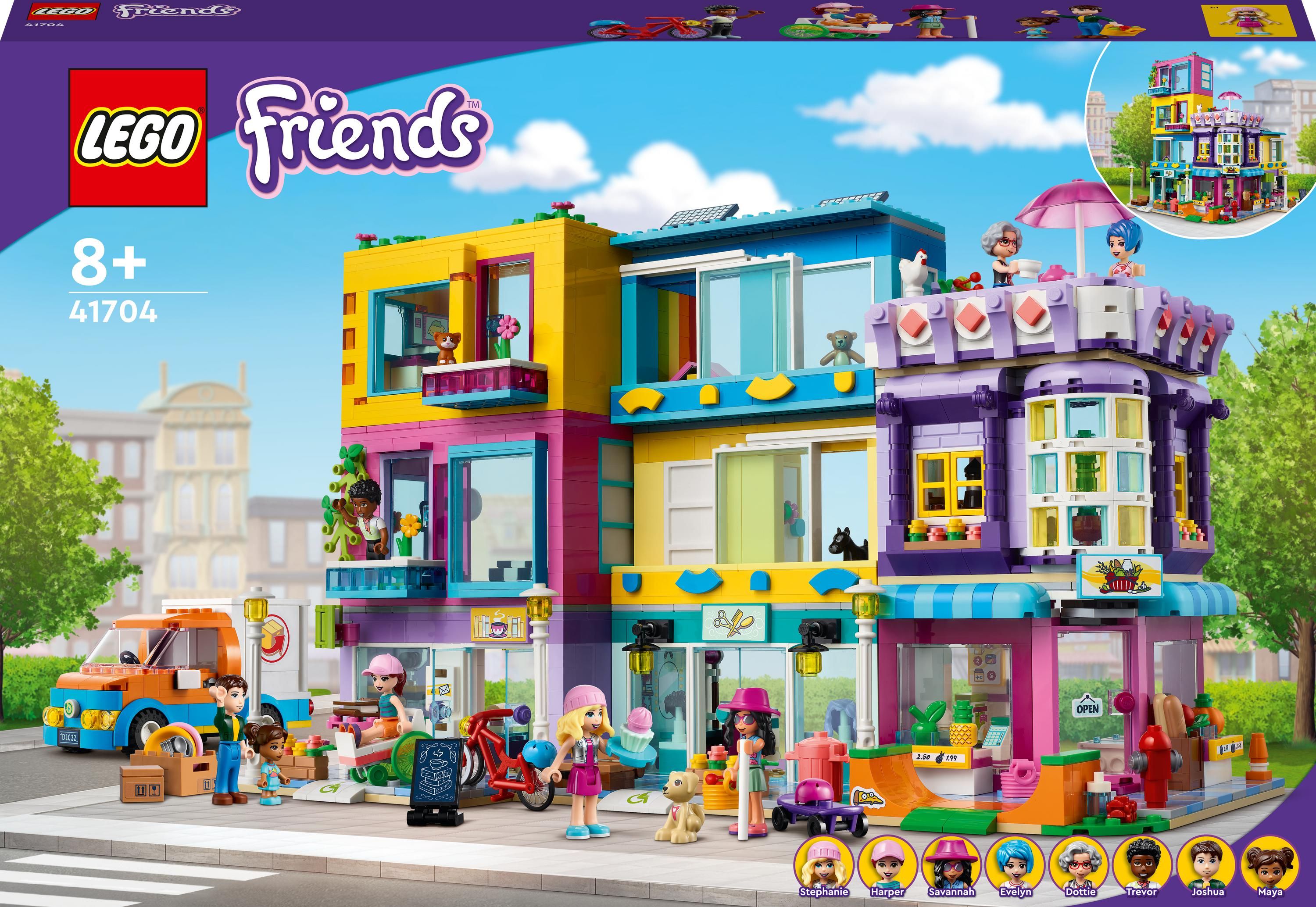 LEGO Friends Budynki przy głównej ulicy (41704)