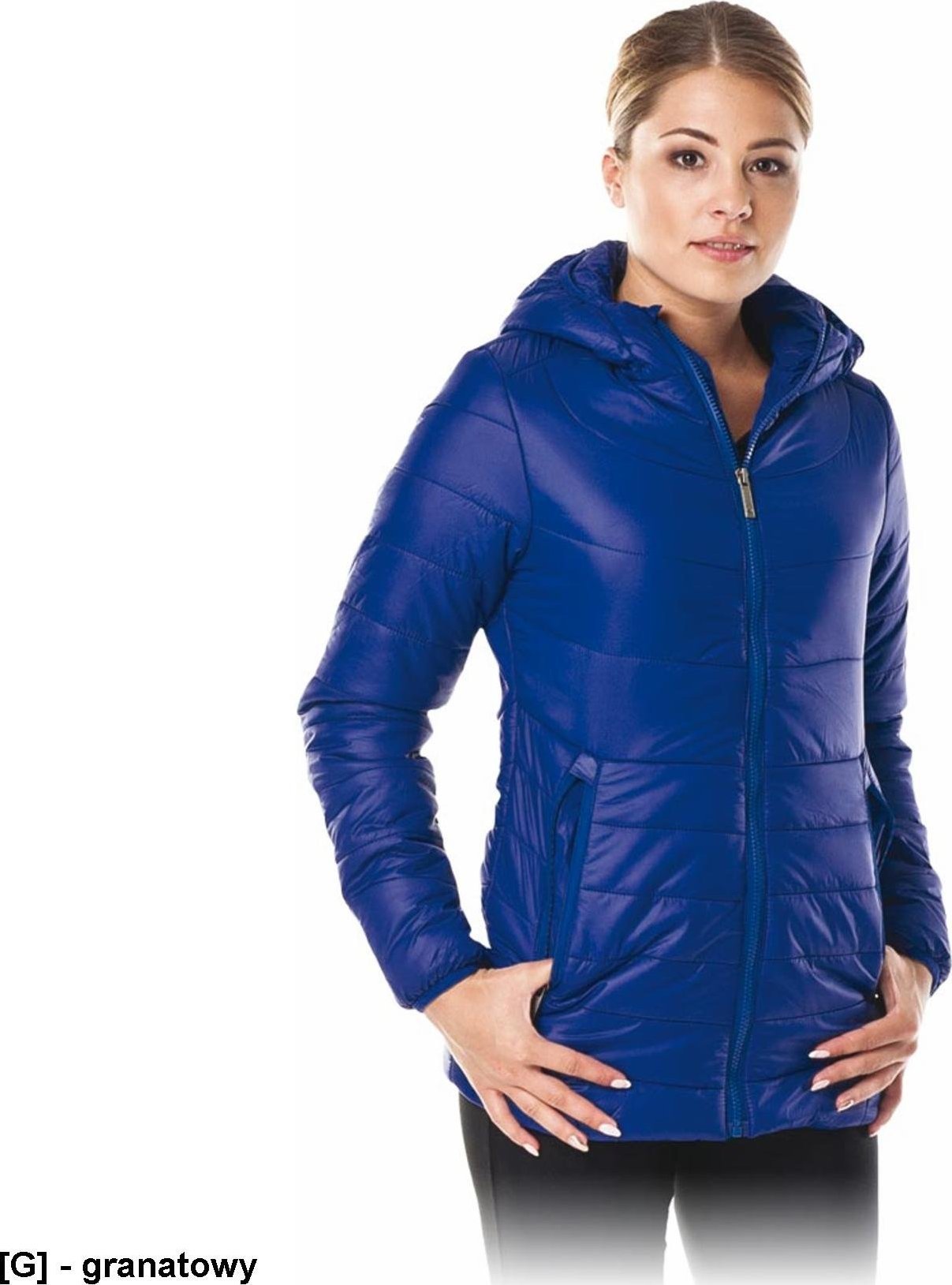 R.E.I.S. DISCOVER - ocieplana kurtka damska z kapturem XL