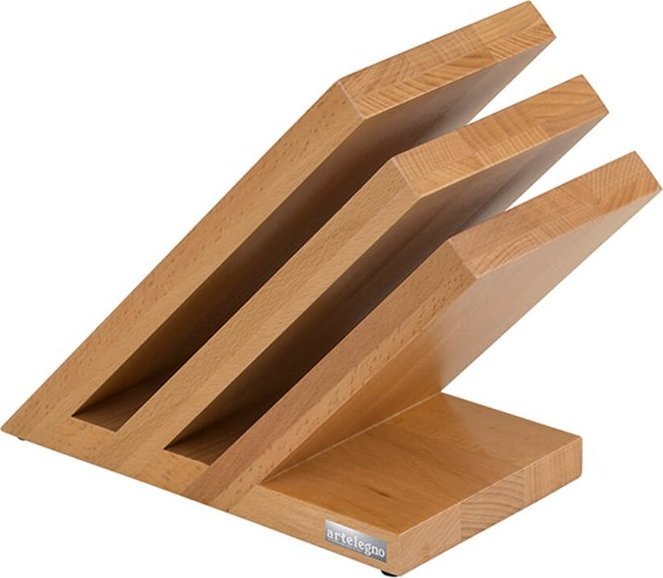 ArteLegno 3-elementowy blok magnetyczny z drewna bukowego Artelegno Venezia