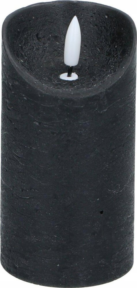 Articasa ŚWIECA DEKORACYJNA 70x130MM LED WOSK BLACK