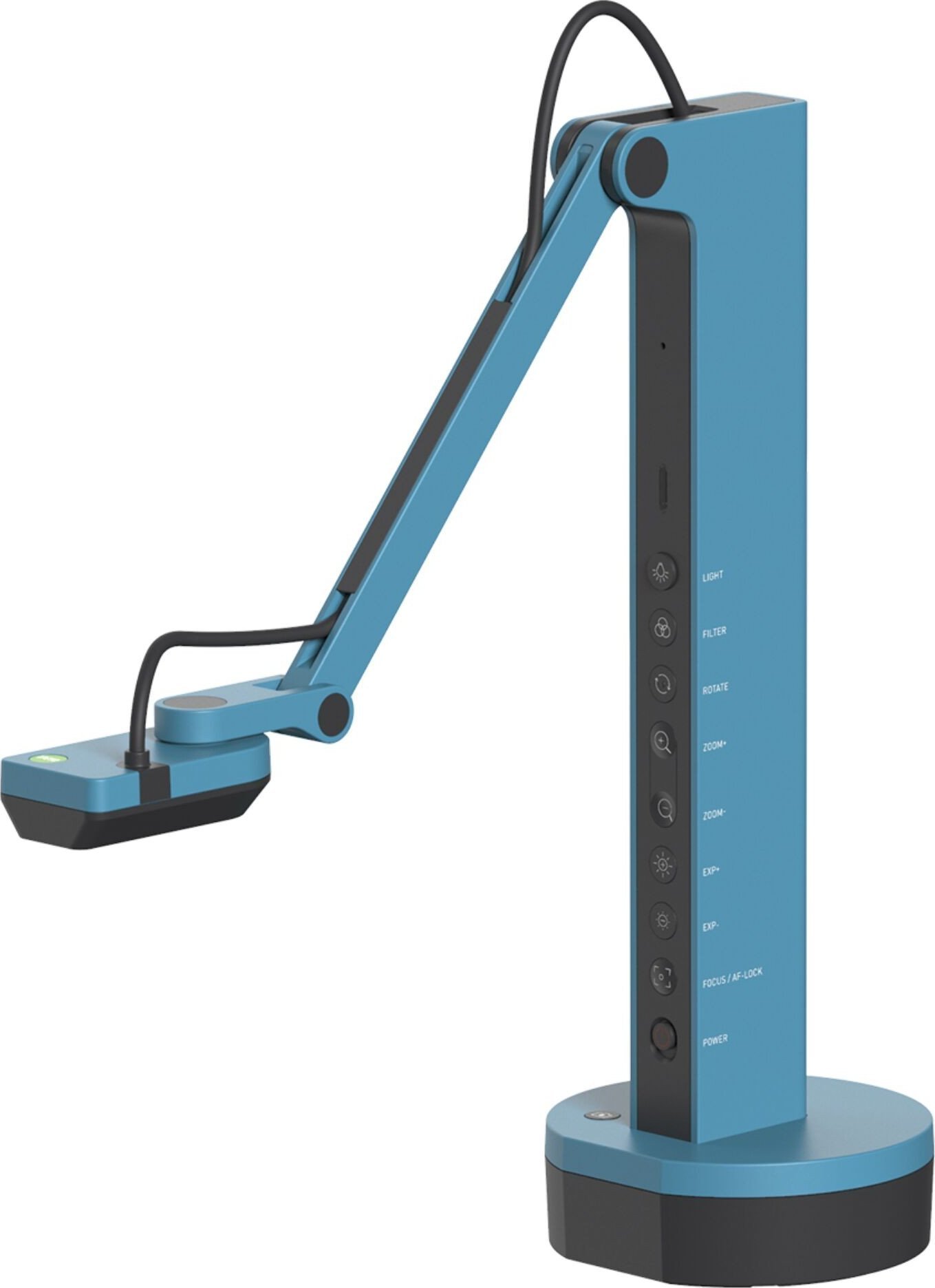 Kamera internetowa Ipevo Ipevo DOK VZ-X USB/HDMI/WLAN 8MP Mikro Licht Akku blau